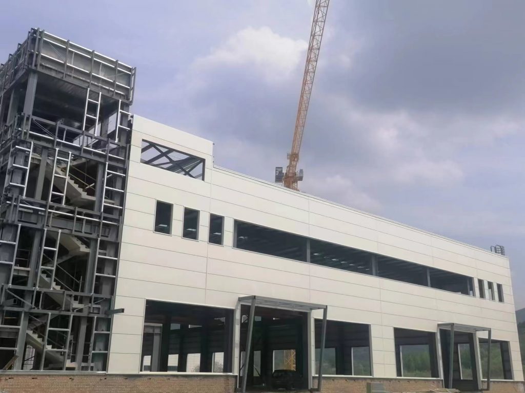 濟南恒譽高端環(huán)保裝備制造產(chǎn)業(yè)園鋼結(jié)構(gòu)廠房